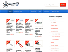 Tablet Screenshot of insulationtools.com